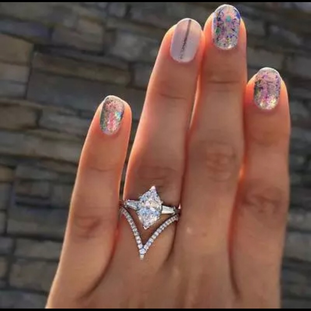 Double Marquise diamond ring